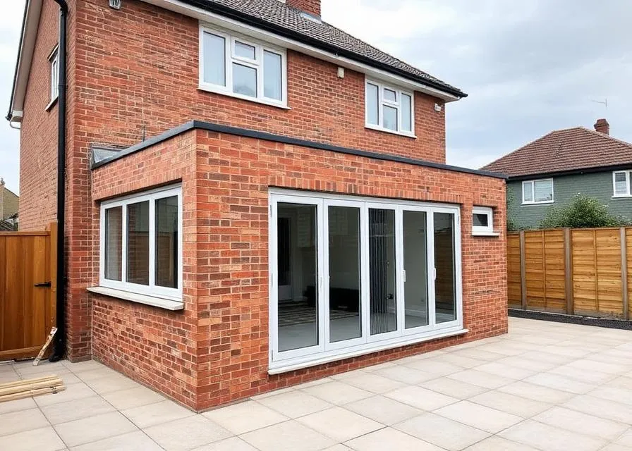 After — Single-Storey Rear Extension in Stone, Staffordshire