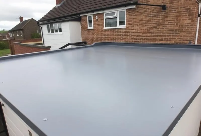 After — Flat Roof Replacement in Stafford