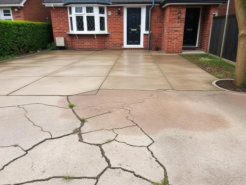 Before — Block Paved Driveway & Drop Kerb in Stoke-on-Trent
